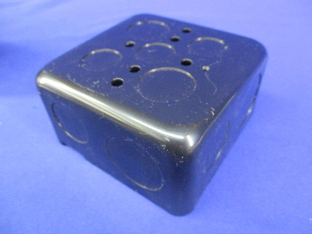 塗装中型四角アウトレットボックス(3個入)(キズ・汚れ有) DS3754B