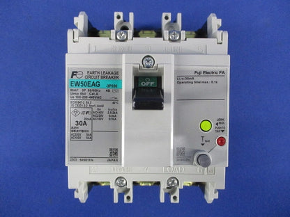 漏電遮断器 3P30A30ｍA AC100-230-440V EW50EAG3P30A