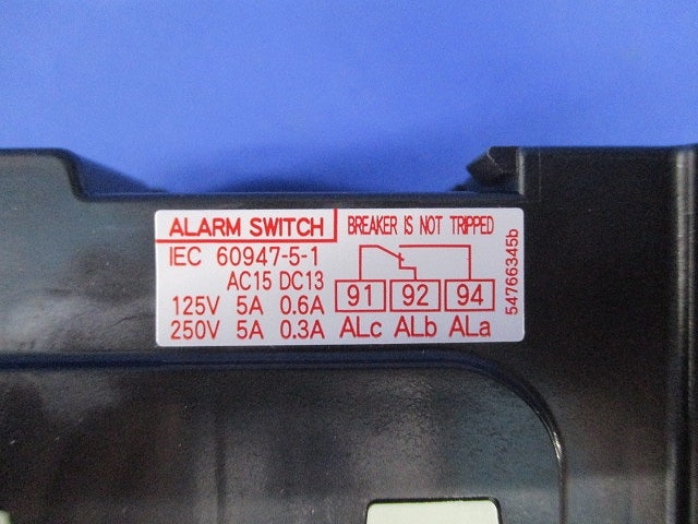 漏電アラーム遮断器 3P15A MAXAC440V BW50AAG3P15A
