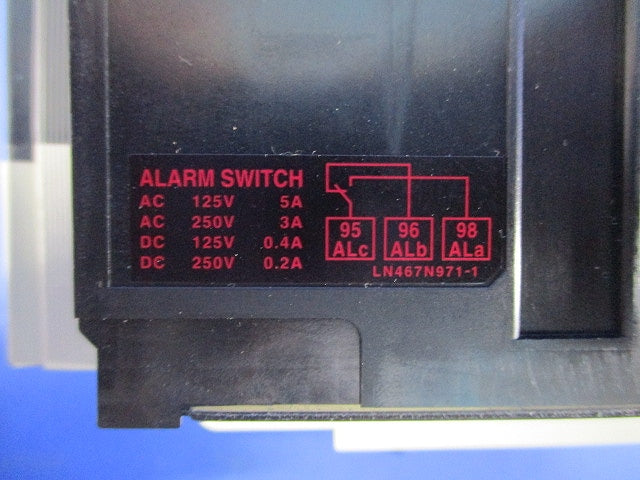 漏電アラーム遮断器 3P20A30ｍA 100/440VAC NV125-SV3P20A