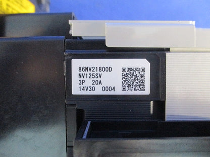 漏電アラーム遮断器 3P20A30ｍA 100/440VAC NV125-SV3P20A