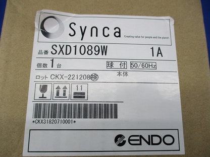 Synca LEDベースダウンライト 浅型 鏡面コーン 埋込穴φ100 SXD1089W