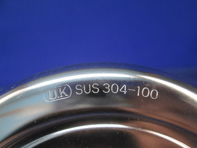 ステンレス丸型ガラリφ100 UK-SGN100S-DK
