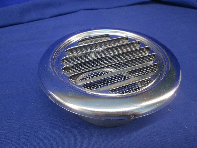 ステンレス丸型ガラリφ100 UK-SGN100S-DK