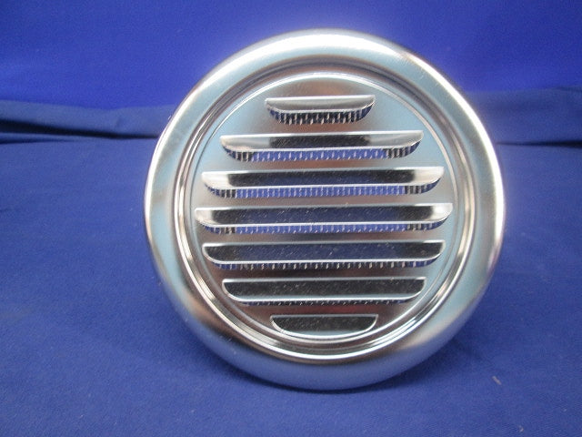 ステンレス丸型ガラリφ100 UK-SGN100S-DK