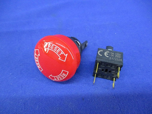非常停止用押ボタンスイッチφ16 A165E-S-02