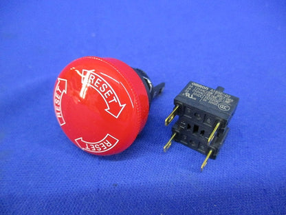 非常停止用押ボタンスイッチφ16 A165E-S-02