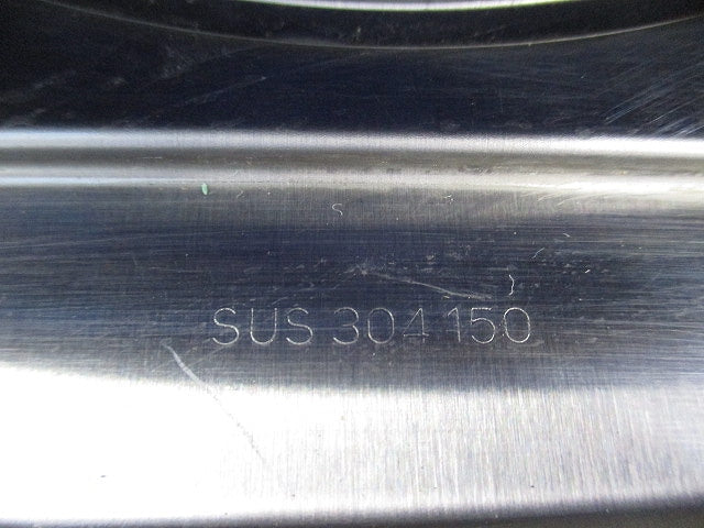 屋外フード 深型 φ150(防火ダンパー付)(ステンレス)(キズ・汚れ有) VC150UVP-FD/120