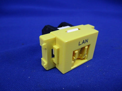 Cat5e埋込LAＮコンセントセット(色混在7個入) LWU-NT