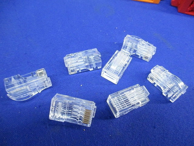 Cat5e埋込LAＮコンセントセット(色混在7個入) LWU-NT