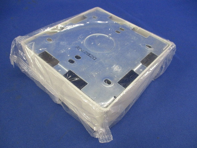 メタルモール 2コ用スイッチボックス 深型(ミルキーホワイト)National DZB276E