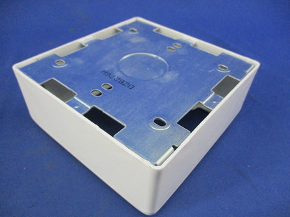 メタルモール 2コ用スイッチボックス 深型(ホワイト)National DZB276W