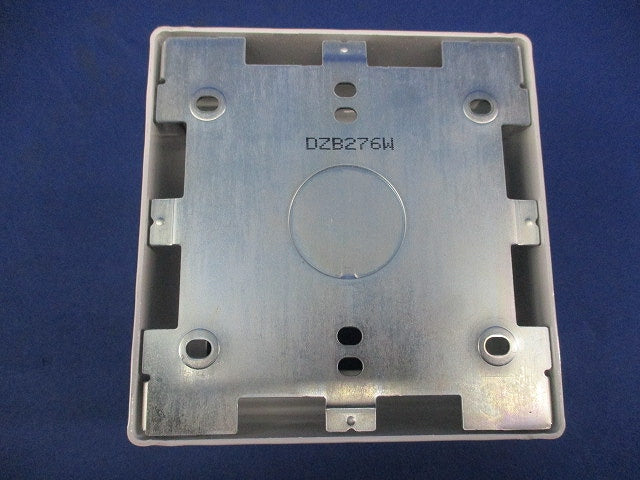 メタルモール 2コ用スイッチボックス 深型(ホワイト)National DZB276W