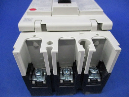 ノーヒューズブレーカ3P20A NF63-CV