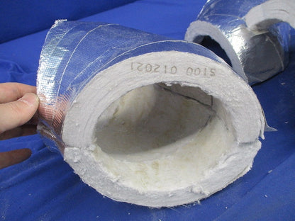 厨房排気ダクト用防火材 セラカバーS 90°エルボ用(2個入) 100mm90°