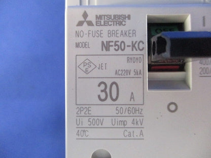 ノーヒューズブレーカ 2P30A NF50-KC2P30A