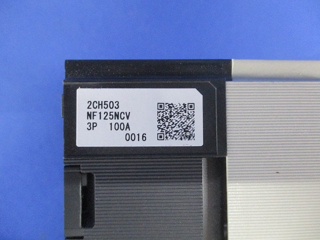 ノーヒューズブレーカ 単3中性線欠相保護付 3P100A 100/200VAC NF125-NCV3P100A