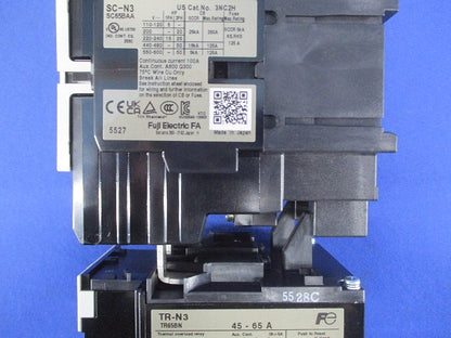 標準形電磁開閉器 200V 15ｋW 45-65A 2a2b SW-N3