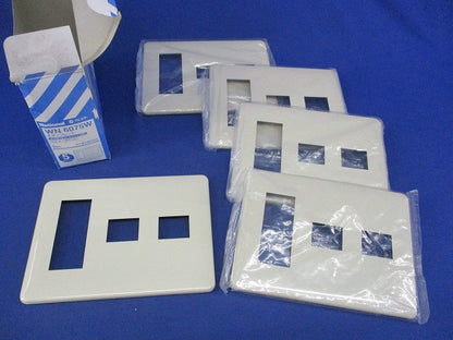 モダンプレート5コ用(5枚入)(ミルキーホワイト) WN6075