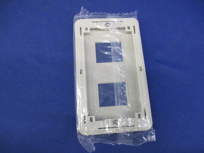 モダンプレート2コ用(10個入)(ミルキーホワイト) WN6002
