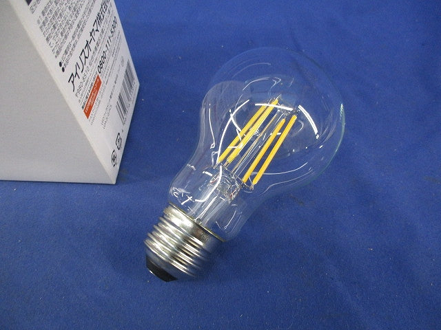 LEDフィラメント電球 E26 電球色 クリア LDA2L-G-FCK