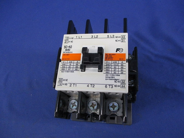 電磁接触器100V SC-N3