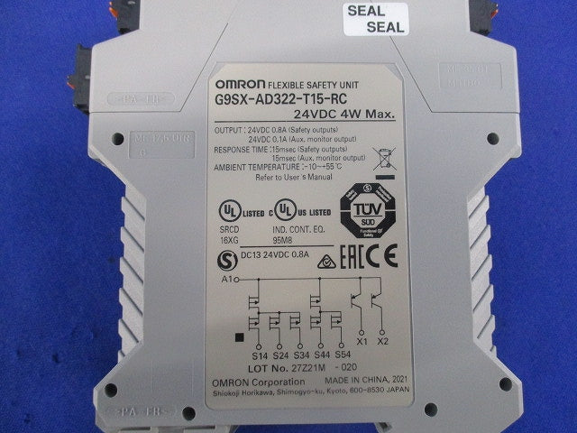 セーフティ・リレーユニット G9SX-AD322-T15-RC