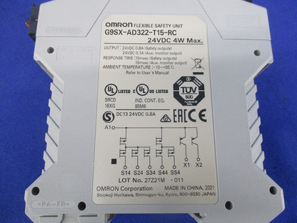 セーフティ・リレーユニット G9SX-AD322-T15-RC