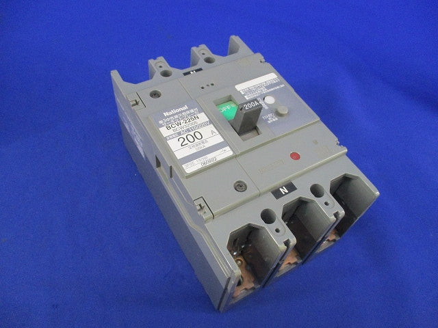 単3中性線欠相保護付 サーキットブレーカ3P2E200A(ジャンク品) BCW-225N BCW32005