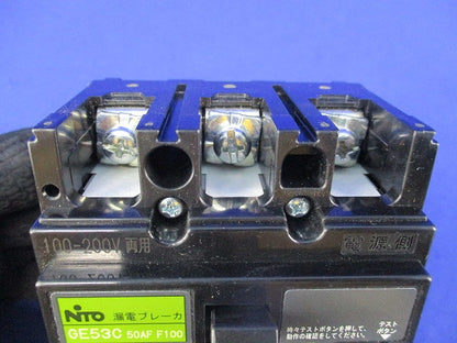漏電ブレーカ 3P3E40A GE53C