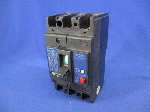 漏電遮断器3P3E50A(ジャンク品) NV50-CP
