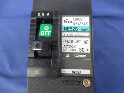 サーキットブレーカ2P2E30A(ジャンク品) NE52S