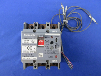漏電警報付ブレーカ3P3E100A BBW-100Z BBW3100ZK