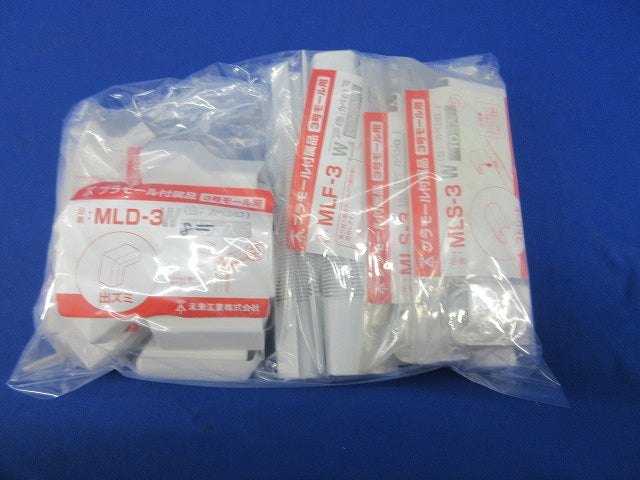プラモール附属品セット(混在59個入)(カベシロ)(キズ・汚れ有) MLS-3他