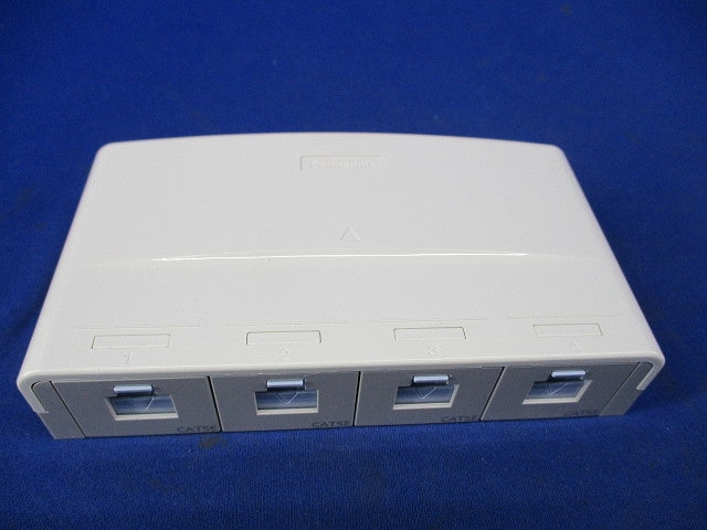 情報モジュラジャックCat5e(露出型 4コ口) NR3164