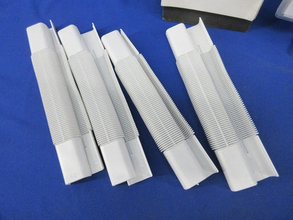 プラモール付属品2号混在セット(54個入)カベ白 MLF-2他
