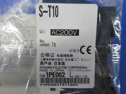 電磁接触器(新品未開封) S-T10