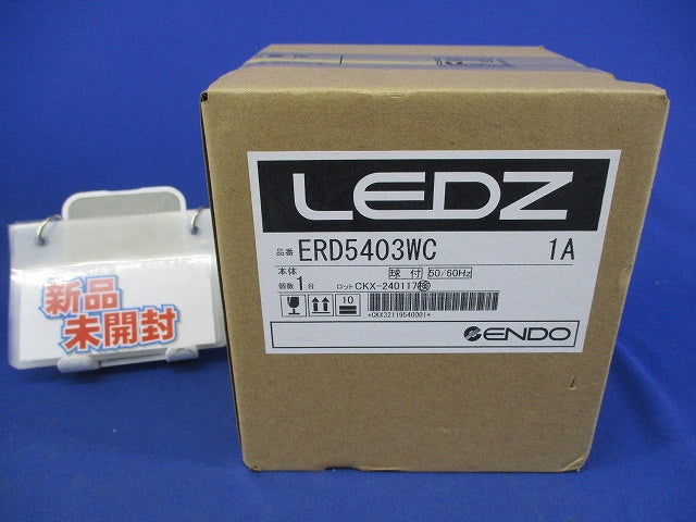 LED軒下用グレアレスベースダウンライトφ100 ERD5403WC