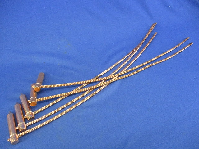 丸型アース棒用リード端子(5個入) 型番不明