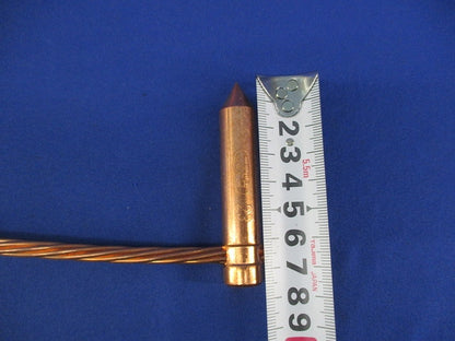 丸型アース棒用リード端子(5個入) 型番不明