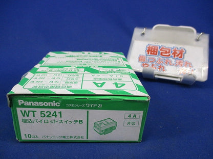 埋込パイロット・ほたるスイッチB 片切(10個入) WT5041