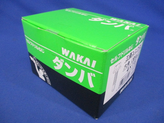 セルフドリルねじ ダンバ 三価ユニクロ 六角(全ねじ) 4×10 1000本入 4×16-1000