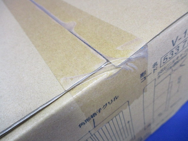 パイプ用ファン 角形格子グリル 電源コード直付け 接続パイプφ150mm V-12P8
