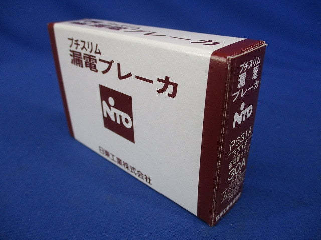 漏電ブレーカ 2P1E30A AC100V PG31A2P1E30A