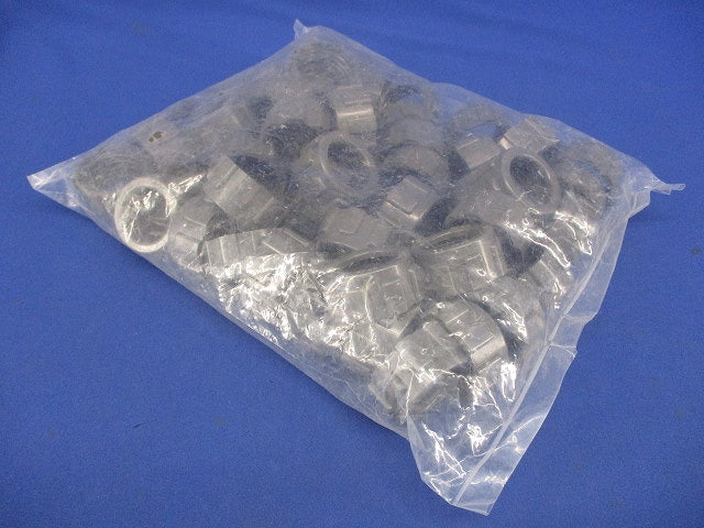 プリカ用絶縁ブッシング 50個入 グレー BP24-50