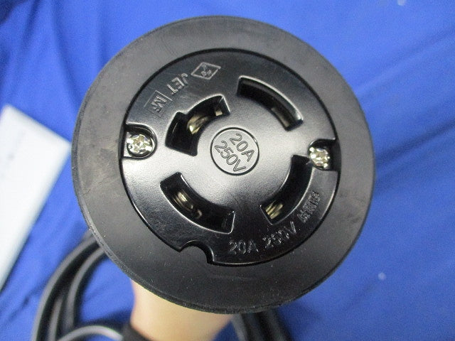 20A引掛形防水コネクタボディ付延長コード(3m) MH2598+MH2648+S-VCT