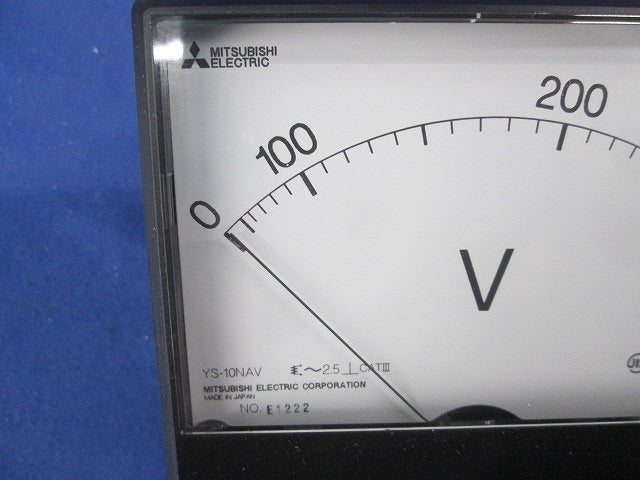 交流電圧計 角形計器 YS-10NAV