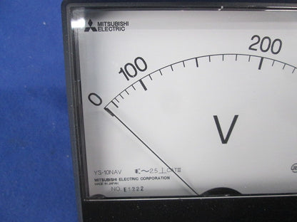 交流電圧計 角形計器 YS-10NAV