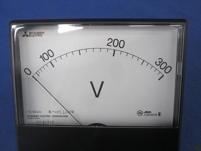 交流電圧計 角形計器 YS-10NAV