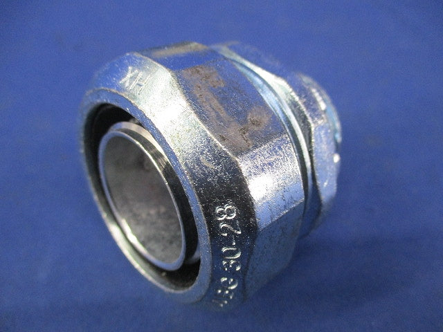 厚鋼電線管ねじ付ビニル被覆可とう管用コネクタ(5個入) WBG30-28